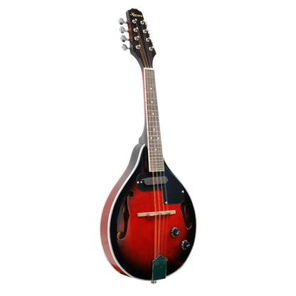 Karrera 8-String Electric Mandolin Guitar - Red Black
