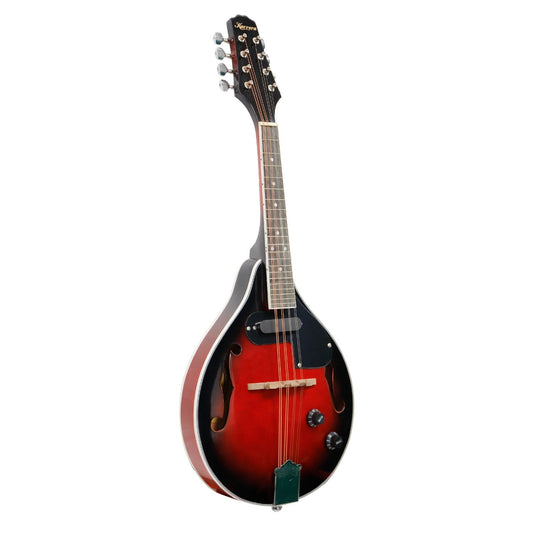 Karrera 8-String Electric Mandolin Guitar - Red Black