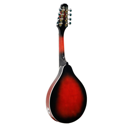 Karrera 8-String Electric Mandolin Guitar - Red Black