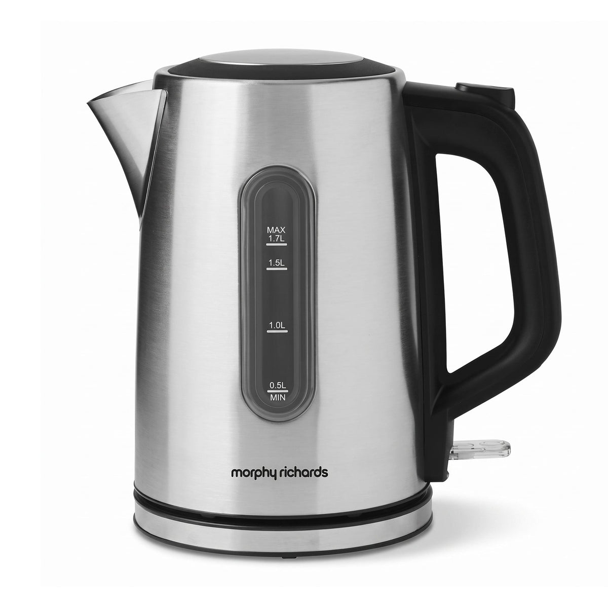 Morphy Richards Equip Stainless Steel Kettle and Toaster Set - 1.7L Jug Kettle & 2 Slice Toaster Breakfast Pack