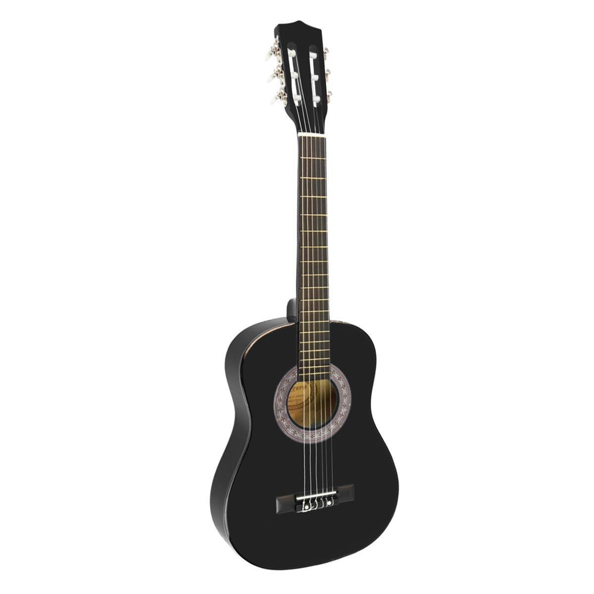 Karrera 34in Acoustic Childrens Wooden Guitar - Black