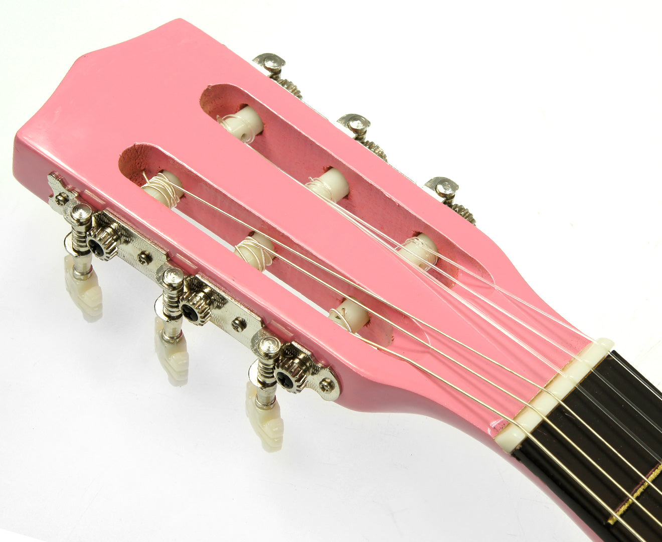 Karrera 34in Acoustic Childrens Wooden Guitar - Pink