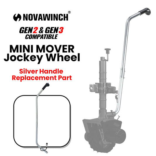 Mini Mover Silver Handle Replacement Part for Gen 2  & Gen 3 Jockey Wheel