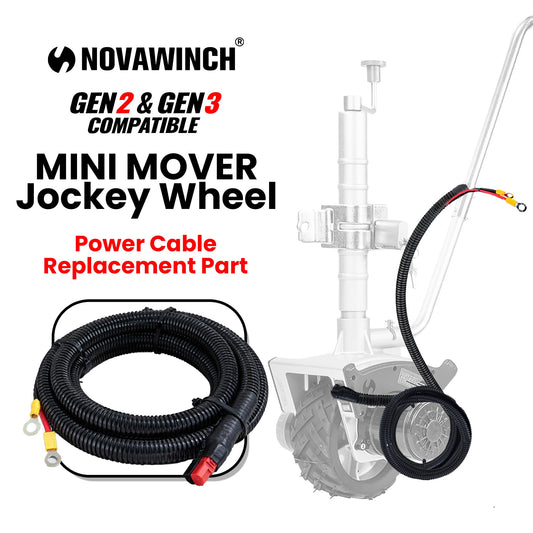 Mini Mover Power Cable Replacement Part for Gen 2 & Gen 3  Caravan Jockey Wheel