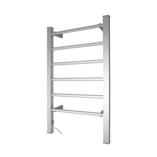 Pronti Heated Towel Rack Electric Bathroom Towel Rails Warmer 100W - Silver