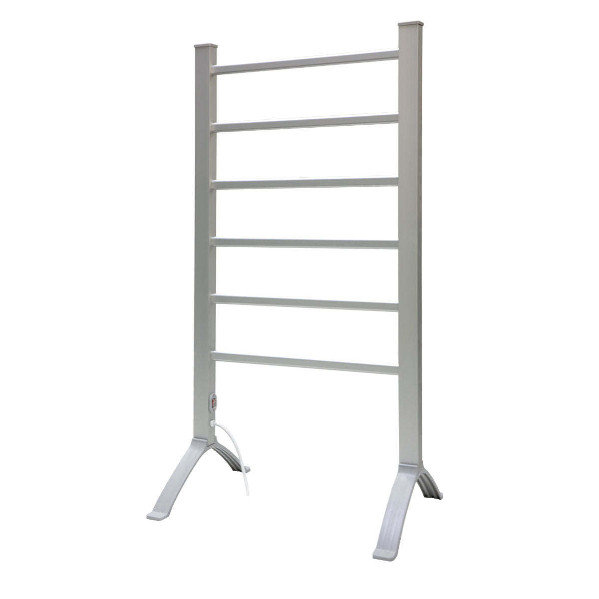 Pronti Heated Towel Rack Electric Bathroom Towel Rails Warmer 100W - Silver