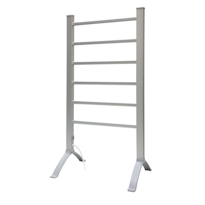 Pronti Heated Towel Rack Electric Bathroom Towel Rails Warmer 100W - Silver