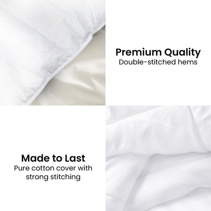 Laura Hill 500GSM Duck Down Feather Quilt Comforter Doona - Queen