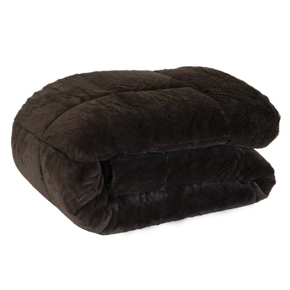 Laura Hill 500GSM Faux Mink Quilt Comforter Doona - Queen