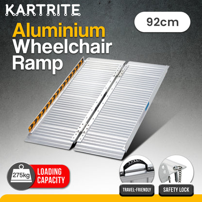 Kartrite 3ft Aluminium Foldable Wheelchair Ramp R01
