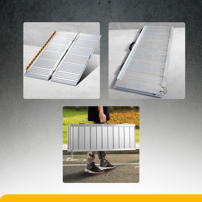 Kartrite 3ft Aluminium Foldable Wheelchair Ramp R01