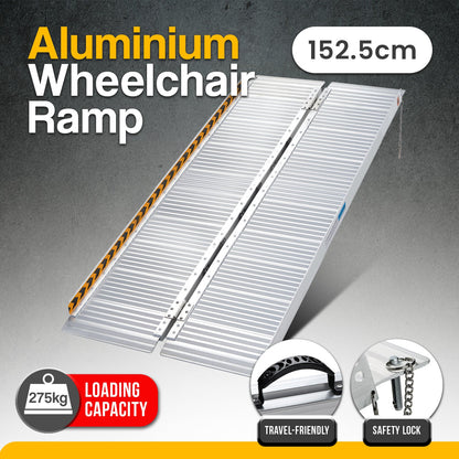 Kartrite 5ft Aluminium Foldable Wheelchair Ramp R01