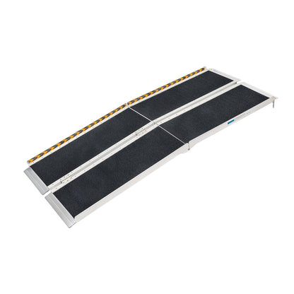 Kartrite Folding Aluminium Wheelchair Ramp 4FT Portable Mobility Access Ramp