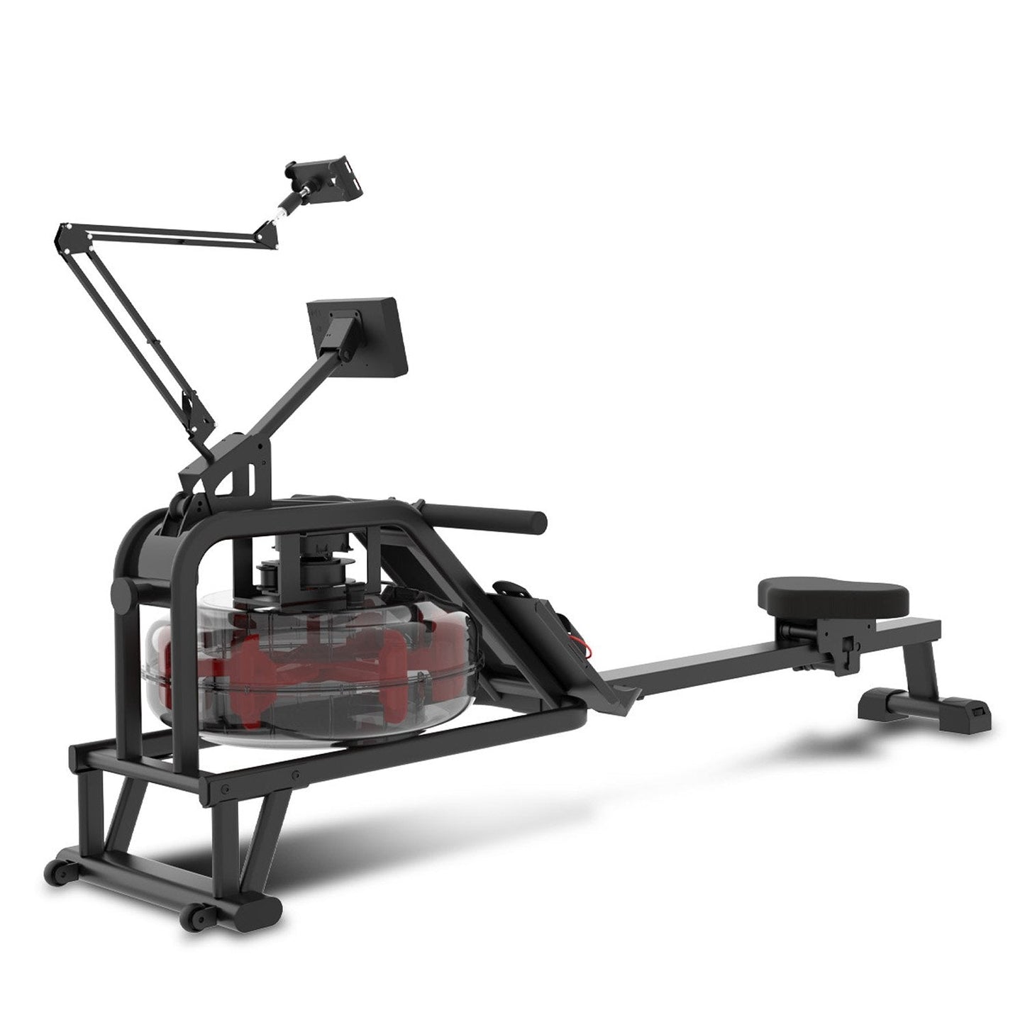 Powertrain 13L Water Resistance Rowing Machine Rower for Home Gym Cardio Fitness Equipment LCD Monitor