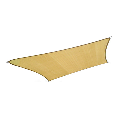 Wallaroo Rectangular Shade Sail: 3m x 5m - Sand
