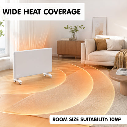 Nobo 1000W Slimline Wi-Fi Electric Panel Heater with Wi-Fi - Refurbished