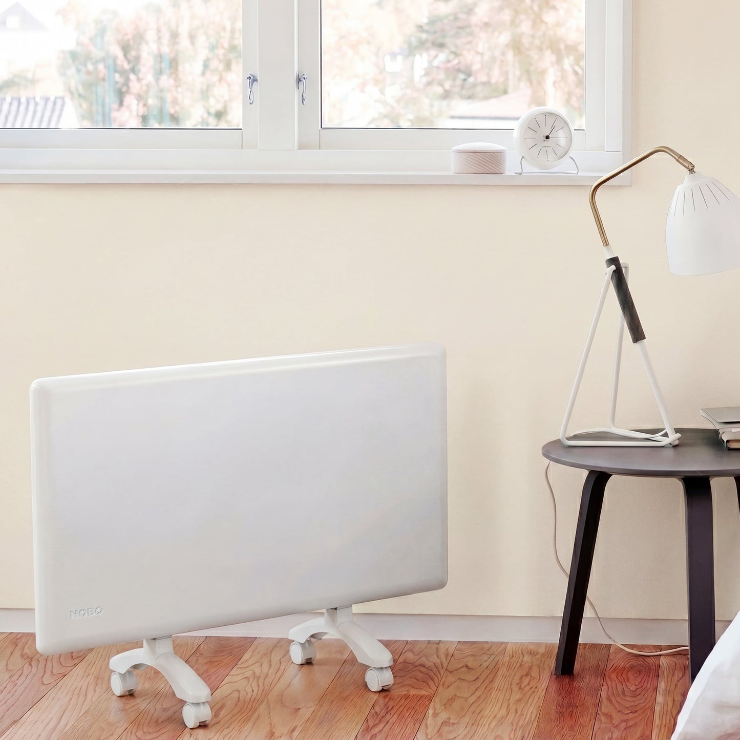 Nobo 1000W Slimline Electric Panel Heater with Timer - Refurbished