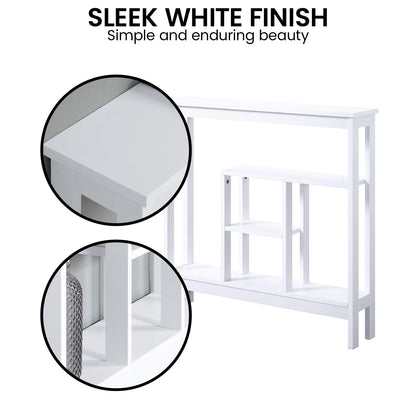 Sarantino Julian Console Table - White