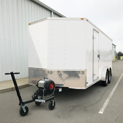 Kartrite Trailer Dolly Adjustable 2in Hitch Ball 1500kg Tongue Weight Capacity w/8in Swivel Wheels Steel Trailer Mover