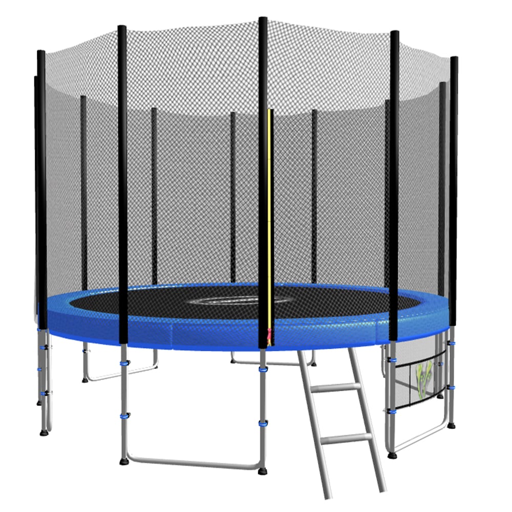 Kahuna Blizzard 10 ft Trampoline Outdoor Round Jumper Bouncer Pad Net Mat