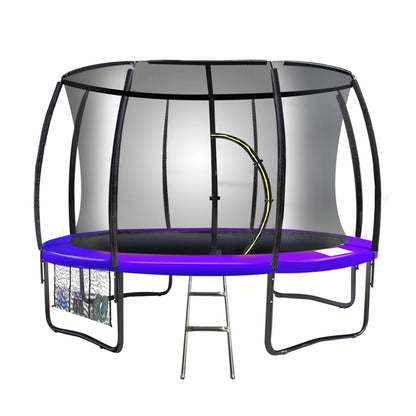 Kahuna Trampoline 8 ft Round Outdoor - Purple