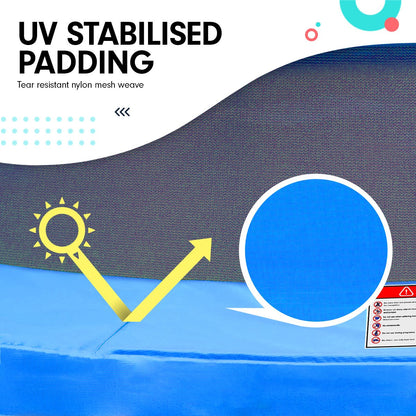 Kahuna Pro 12ft Trampoline with Mat, Reversible Pad, Basketball Set