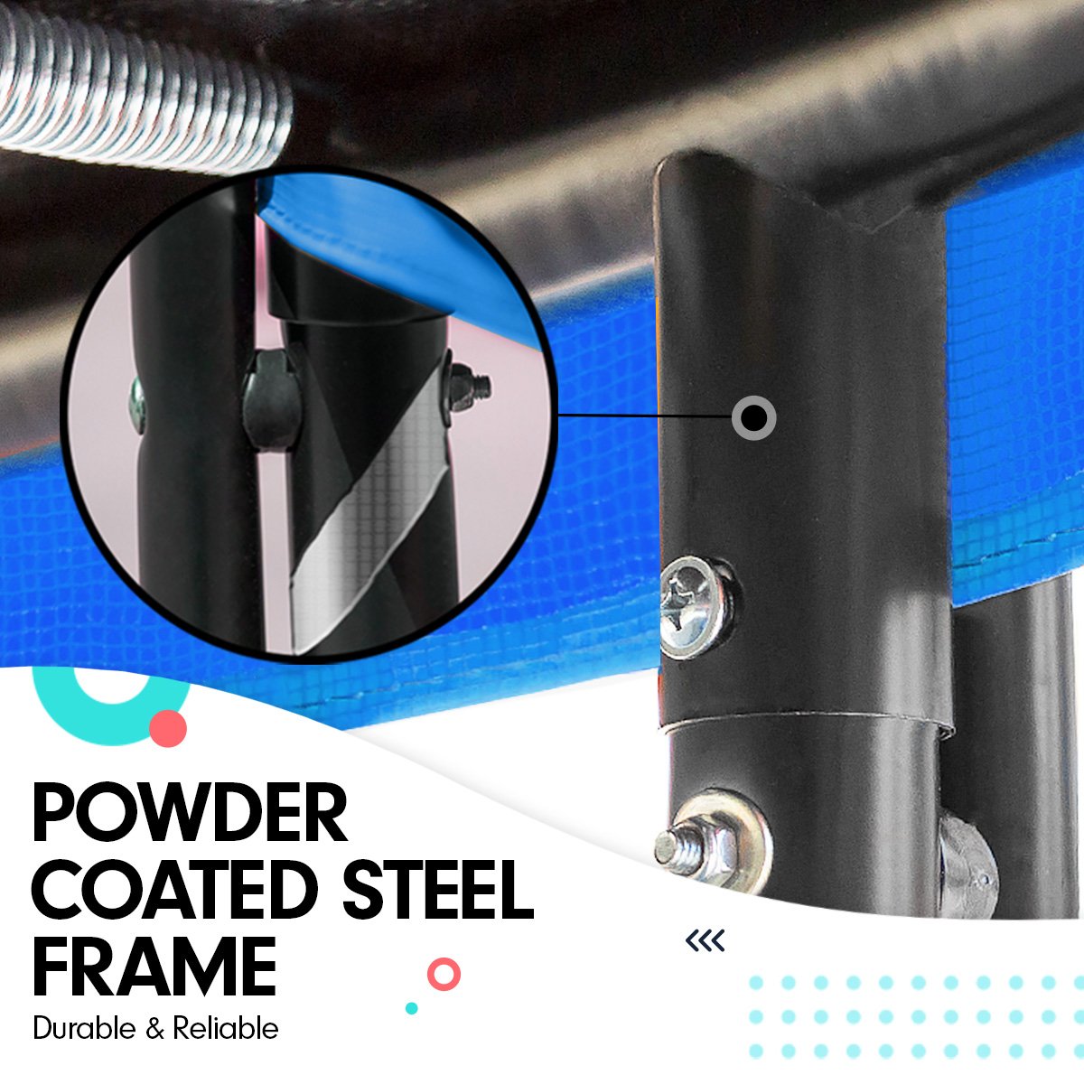 Kahuna Pro 14ft Trampoline with Mat, Reversible Pad, Basketball Set