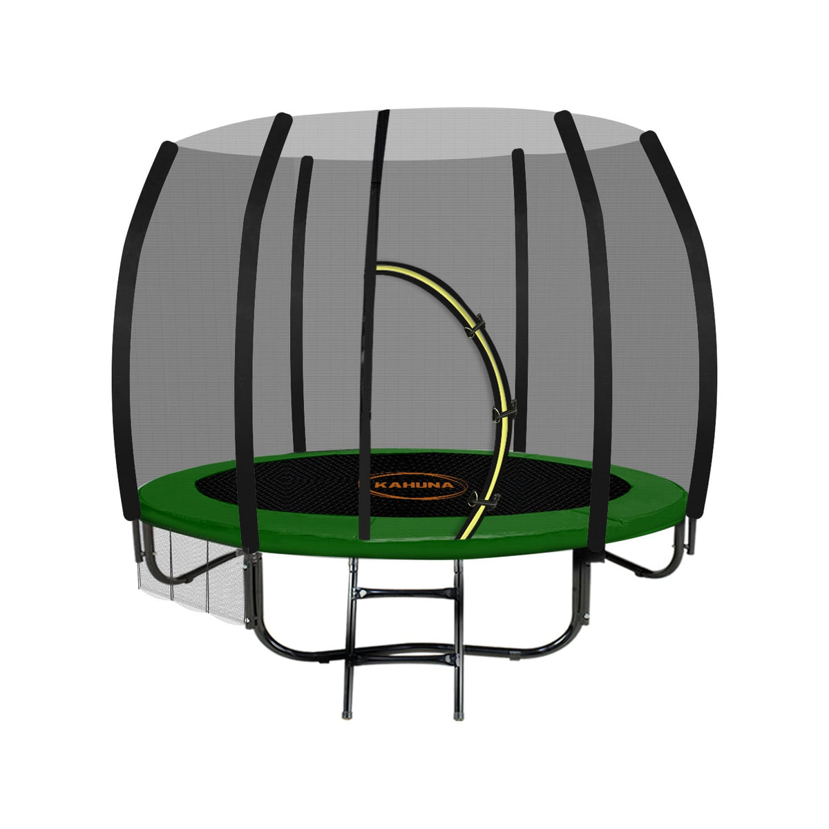 Kahuna Twister 8ft Springless Trampoline - Green