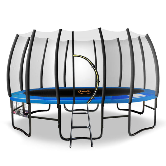 Kahuna 12ft Springless Trampoline with Basketball Set