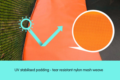 Powertrain Replacement Trampoline Spring Safety Pad - 16ft Orange