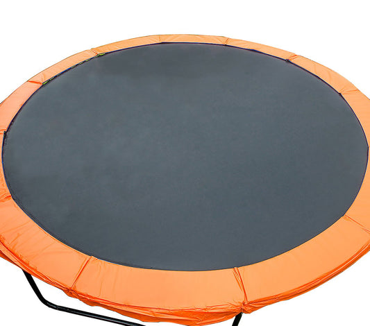 6ft Trampoline Replacement Safety Spring Pad Round Cover Orange