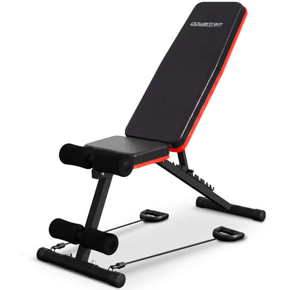 Powertrain Adjustable Weight Bench w/ Incline Decline and 7 Backrest Positions