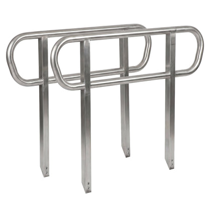 Kartrite Aluminium Safety Handrails for Kartrite 4ft Wheelchair Ramp