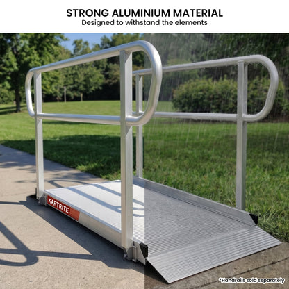 Kartrite 5ft Aluminium Wheelchair Ramp 380kg Capacity 93.5cm Width