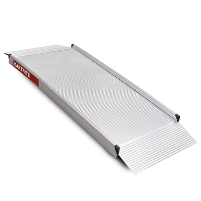 Kartrite 8ft Aluminium Wheelchair Ramp w/ Handrails 380kg Capacity 72cm Width