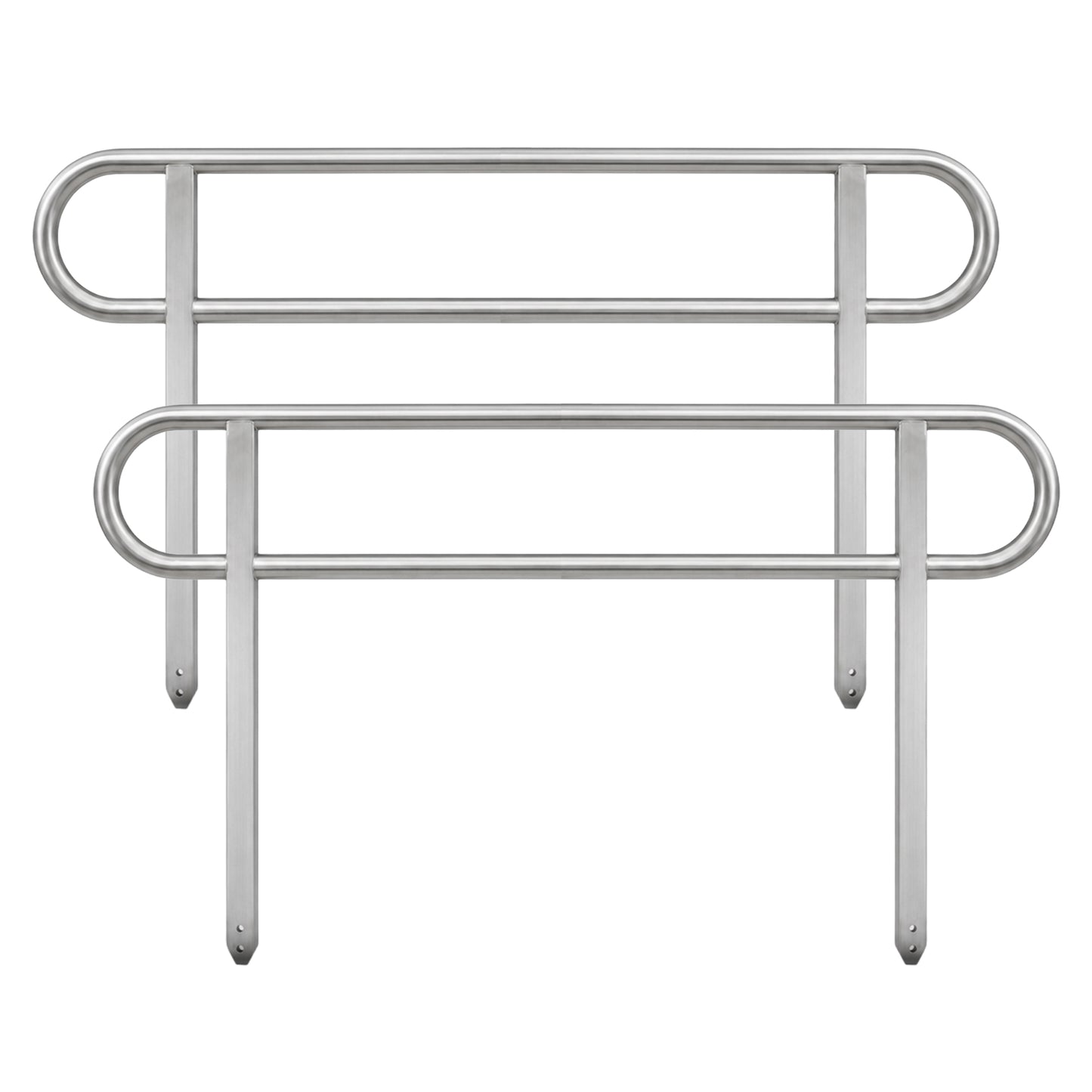 Kartrite Aluminium Safety Handrails for Kartrite 8ft Wheelchair Ramp