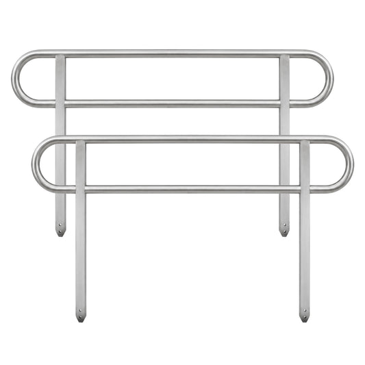 Kartrite Aluminium Safety Handrails for Kartrite 8ft Wheelchair Ramp