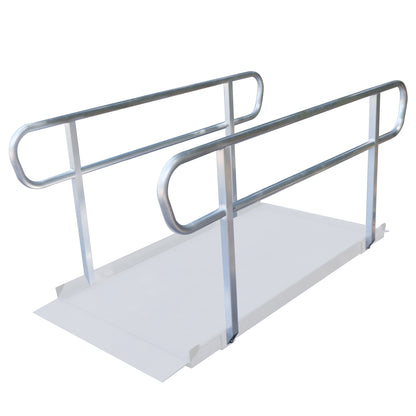 Kartrite Aluminium Safety Handrails for Kartrite 6ft Wheelchair Ramp
