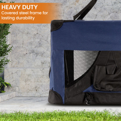 Royale Heavy Duty Soft Collapsible Pet Carrier - Large