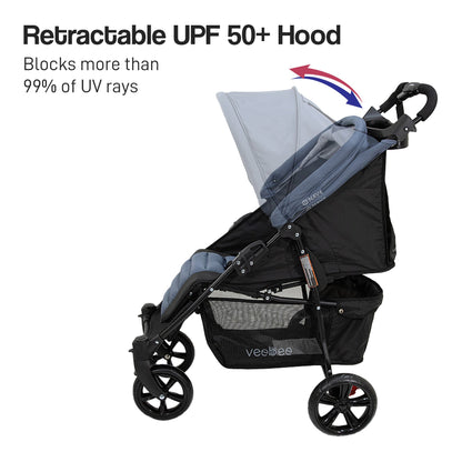 Veebee NAV 4 Stroller - Glacier