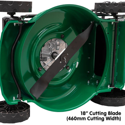 Xceed 161cc 4 Stroke 18” Petrol Lawn Mower 55L Catcher Refurbished