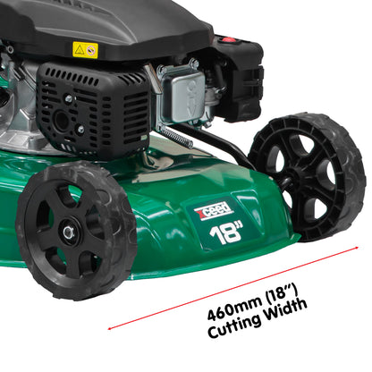 Xceed 161cc 4 Stroke 18” Petrol Lawn Mower 55L Catcher Refurbished