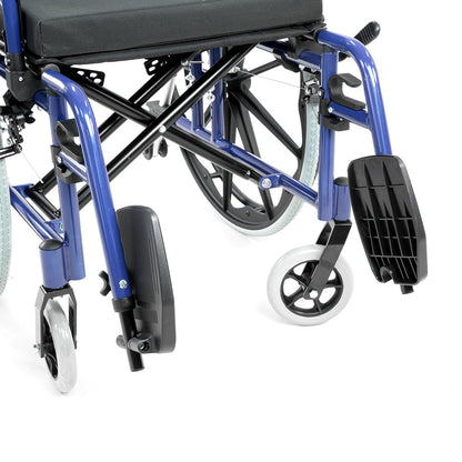 Orthonica Wheelchair Manual Mobility Aid-  Lincoln Blue