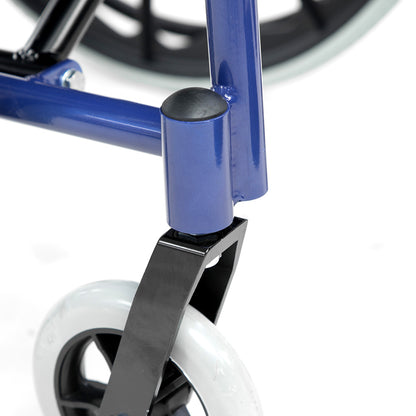 Orthonica Wheelchair Manual Mobility Aid-  Lincoln Blue