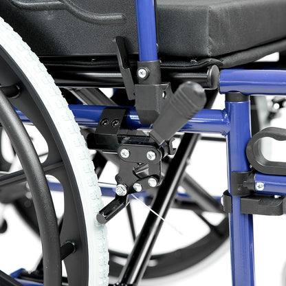Orthonica Wheelchair Manual Mobility Aid-  Lincoln Blue