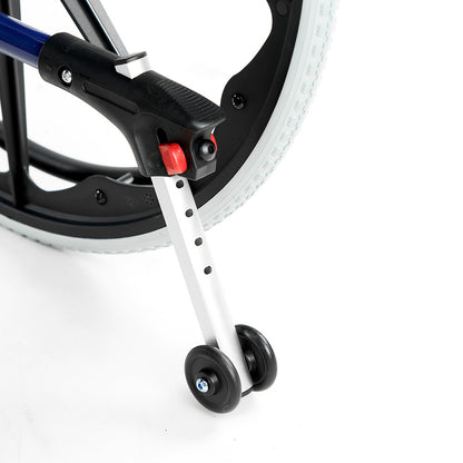 Orthonica Wheelchair Manual Mobility Aid-  Lincoln Blue