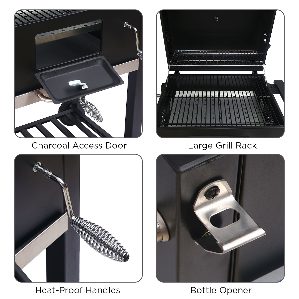Wallaroo Square Outdoor Barbecue Grill BBQ