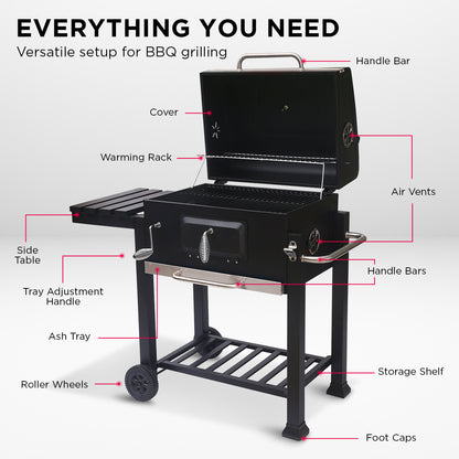 Wallaroo Square Outdoor Barbecue Grill BBQ
