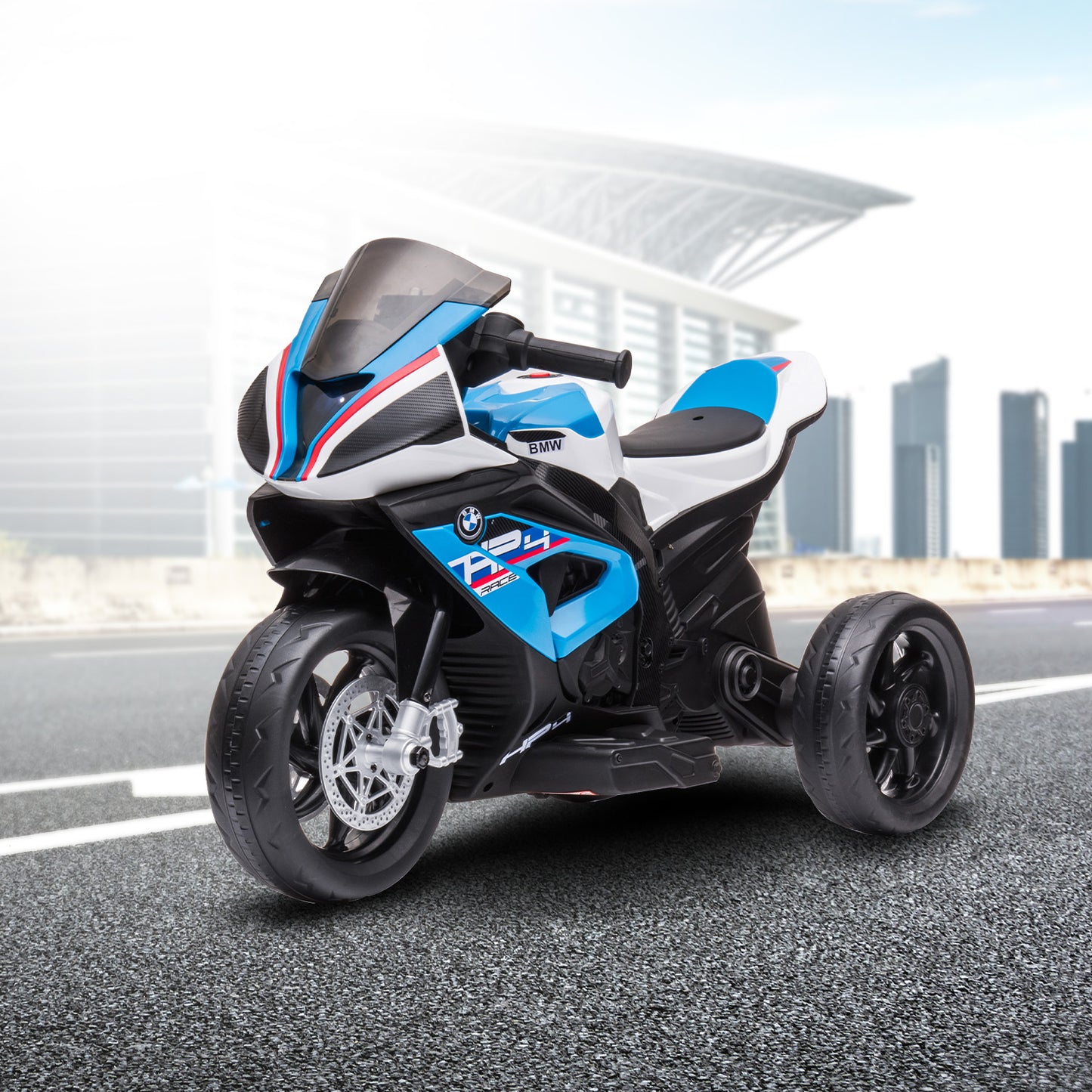 BMW HP4 Race Kids Toy Electric Ride On Motorcycle - Blue