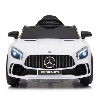 Mercedes Benz Licensed Kids Electric Ride On Car Remote Control White